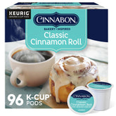 CINNABON front packaging showing box and branding, inviting cinnamon flavor