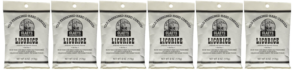 Claeys front packaging 6-ounce bag showing brand and shareable wrapped pieces benefit