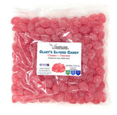 Claeys bag front packaging showing cinnamon sanded candy, clear branding and size