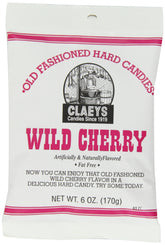 Claeys front packaging showing 6-ounce bag and clear brand label for quick identification
