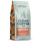 CLEAN COFFEE CO front bag showing Papua New Guinea blend and roast details for clarity