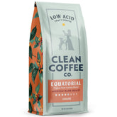 Clean Coffee Co front packaging showing 12 oz bag and freshness benefit