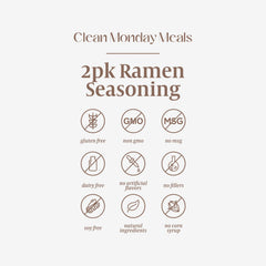 Clean Monday Meals open container revealing seasoning mix ready to measure for quick meals
