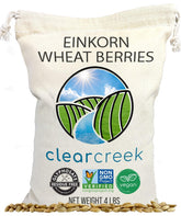 CLEAR CREEK front packaging showing product name and certifications for informed purchase