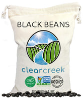 CLEAR CREEK front packaging showing 4 lb bag and benefits