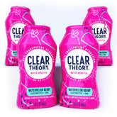 Clear Theory front packaging showing watermelon berry flavor and benefits