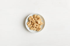 Clearspring soya chunks cooked in curry illustrating brand and meal-stretching benefit
