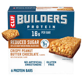 CLIF BUILDER'S front packaging view showing product and protein benefit