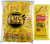CMC Products resealable bag full of mustard packets showing neat storage benefit
