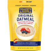 Coach's Oats front packaging showing 48 oz bag and label benefits