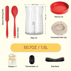 COCO BIRD close-up temperature sticker monitoring ambient heat for reliable proofing
