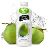 CoCo Joy front packaging showing natural coconut water for refreshing hydration