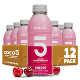 Coco5 front packaging showing cherry flavor and benefits