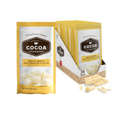 Cocoa Classics front packaging showing 36 single-serve packets and clear branding benefit convenience