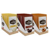 Cocoa Classics front packaging showing 36-count box for quick pantry stocking