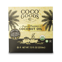 COCOGOODSCO close-up of smooth coconut oil texture for nourishing use