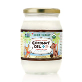 CocoTherapy jar front packaging showing 16 oz organic label and benefits