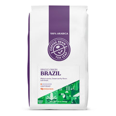 Coffee Bean & Tea Leaf front packaging showing 1 lb bag and product name for freshness