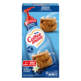 Coffee Mate front packaging showing French Vanilla pump and label benefits