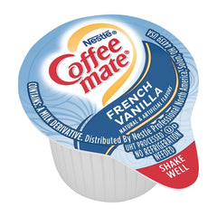 Macro view of Coffee Mate creamer texture showing creamy consistency benefit