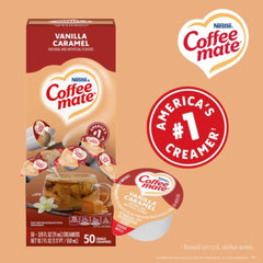 Coffee Mate cup pouring into coffee for quick blending benefit