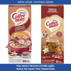 Coffee Mate single-serve cup top view highlighting sealed freshness
