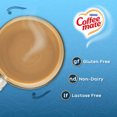 Coffee Mate Chocolate Crème added to coffee showing rich flavor boost