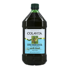 Colavita 2L plastic jug front label showing brand and product for easy recognition