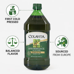Colavita pour spout close-up demonstrating easy pouring and controlled flow