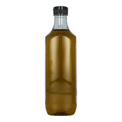 Close-up of Colavita label highlighting roasted garlic infusion and trusted quality benefit