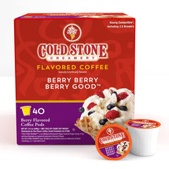 Cold Stone Creamery Beverages pod close-up highlighting capsule detail and flavor clarity