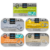 Cole's front-packaging 5 pack showing variety and convenience