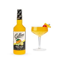 Collins Chicago front bottle showing product for easy cocktail mixing