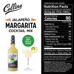 Collins Chicago close texture shot showing jalapeno puree and vibrant color