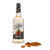 Collins Orgeat front packaging showing bottle and branding for authentic cocktails