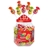 Colombina jar front view showing label and quantity, ideal for party use