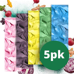 COLOR GARDEN frosted pastel cupcakes illustrating consistent soft color results