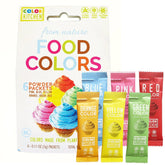 Color Kitchen front packaging showing six vibrantly colored packets and benefits