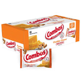 Combos front packaging showing 18-count box and branding, ease of storage