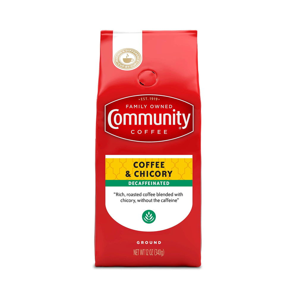 Community Coffee bag front packaging showing label and roast, highlights bold flavor
