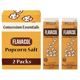 Concession Essentials front packaging showing two 35oz cartons and label benefit