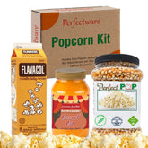 Concession Essentials product packaging showing kit contents for easy setup and stocking
