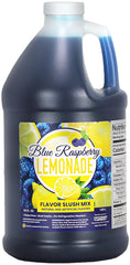 Concession Express front bottle showing blue raspberry lemonade flavor and bright appeal