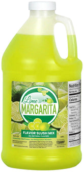 Concession Express front packaging showing 64 oz lime margarita mix and clear labeling benefit: easy identification