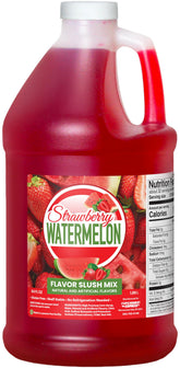 Concession Express front label showing strawberry watermelon flavor and size benefits