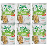 Concord Foods front packaging showing potato topping pouches and clear label for pantry convenience