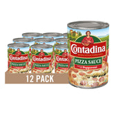 Contadina front can showing label and pack information for easy selection