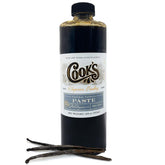 COOK'S jar front view showing label and net weight, highlights premium grade