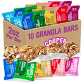 COOPER STREET front box showing five-flavor variety and convenience