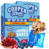 Cooper Street front packaging showing 24-count nut-free snack convenience